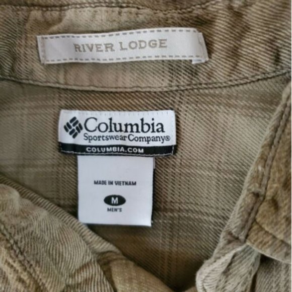 Columbia River Lodge Button Down Mens Long Sleeve - Picture 4 of 4